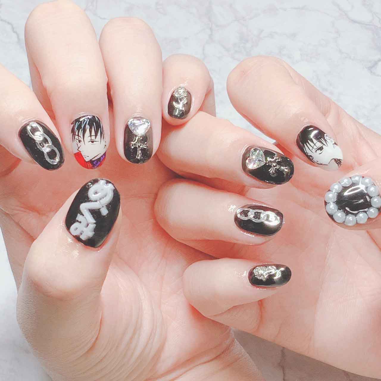 Anime Inspired Nail Art To Try This Season  Feminain