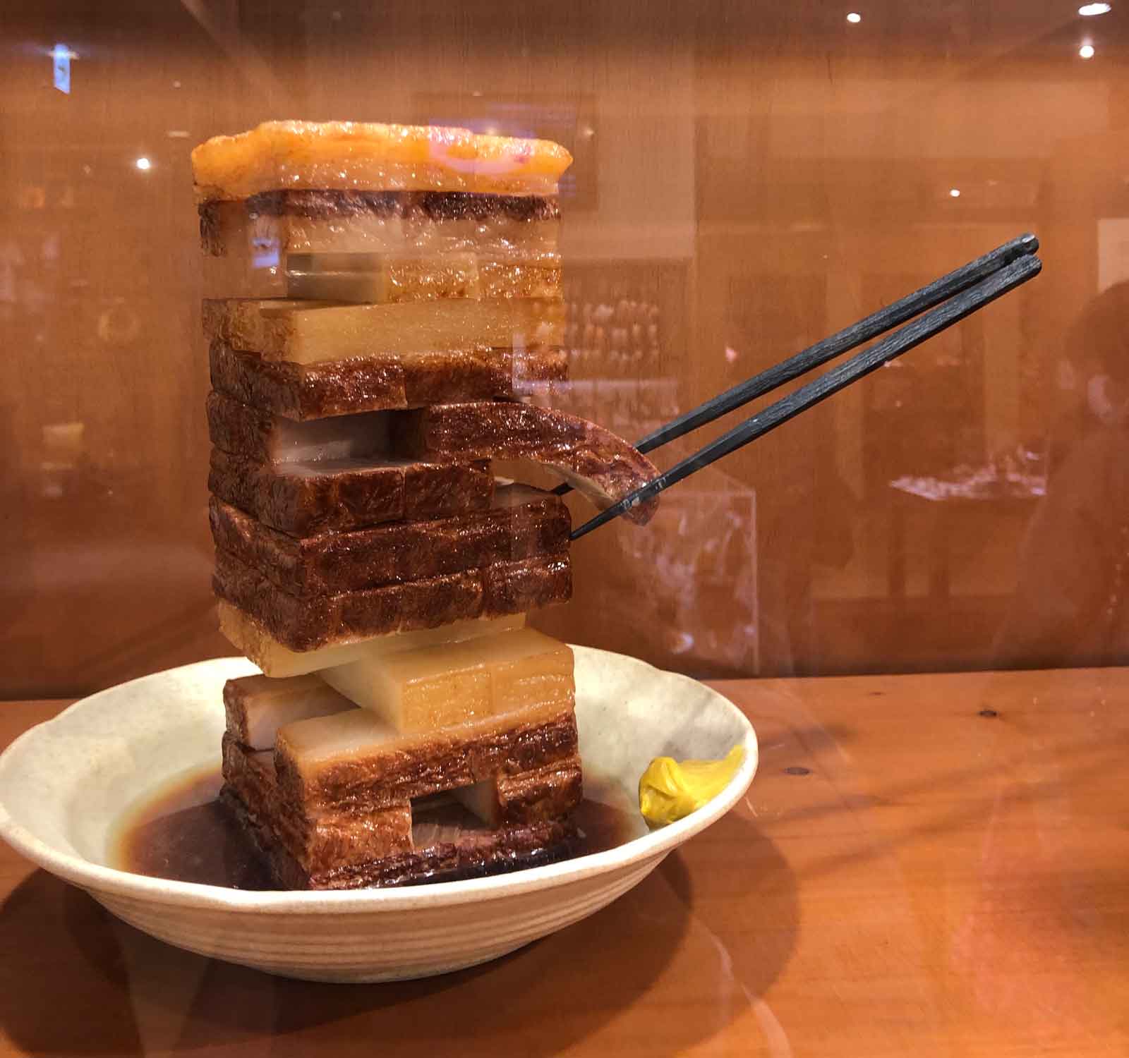 Braised Pork Belly Jenga