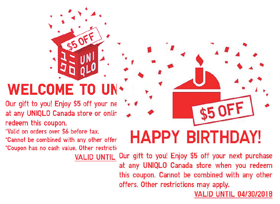 Cập nhật với hơn 75 về uniqlo birthday coupon malaysia mới nhất   cdgdbentreeduvn